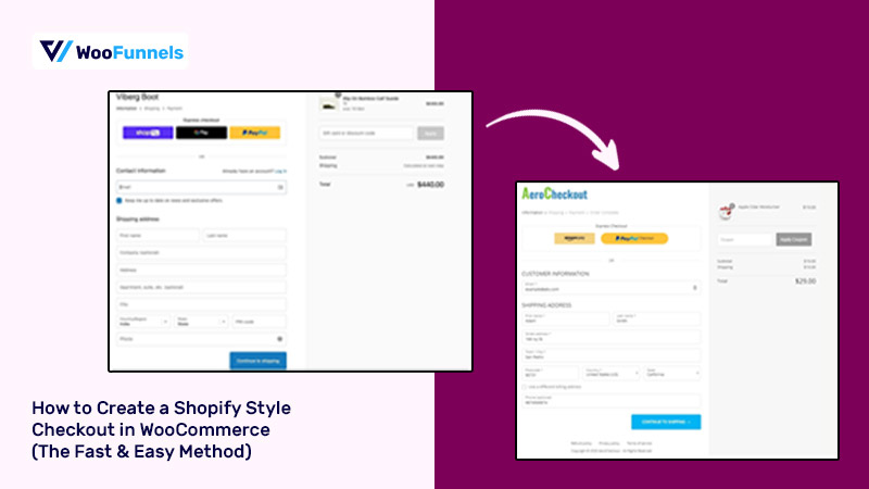 How to Create a Shopify Style Checkout in WooCommerce (The Fast & Easy Method)