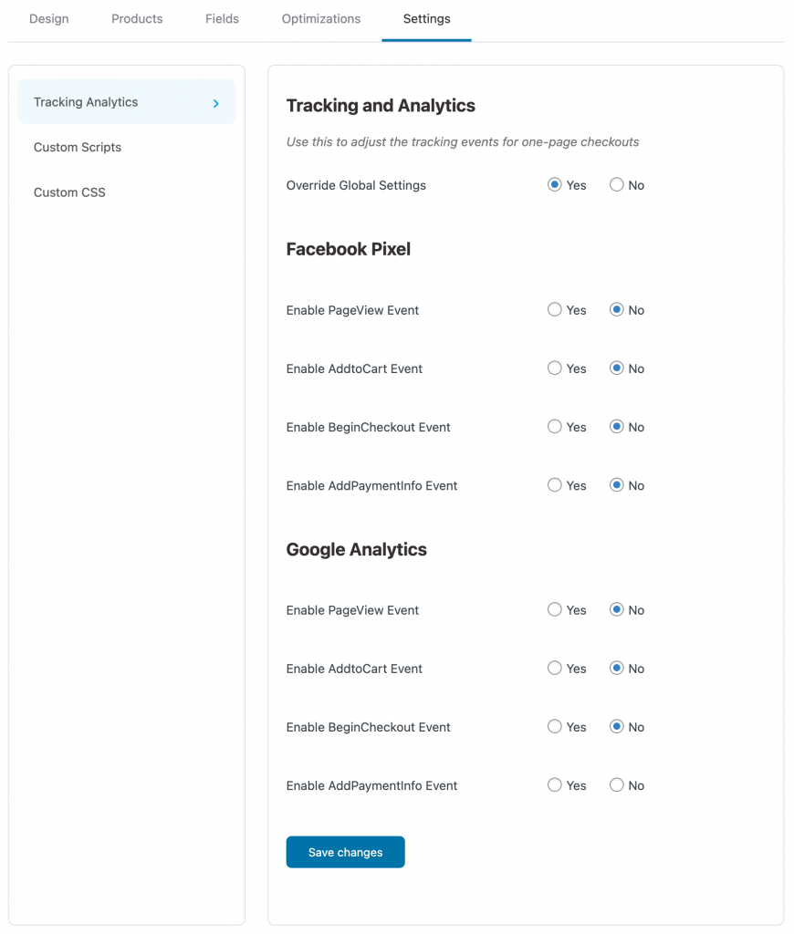 Tracking and Analytics