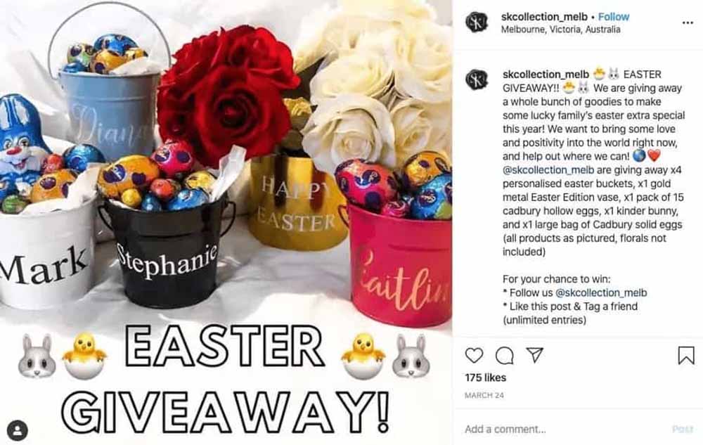 Easter Marketing Ideas #1 - Exclusive Giveaways